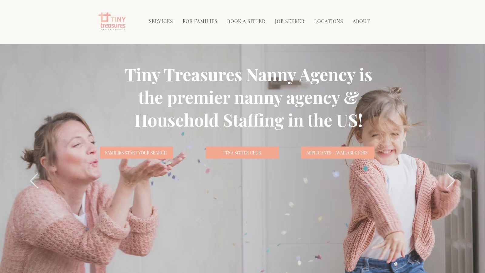 Tiny Treasures Nanny Agency (NYC HQ)