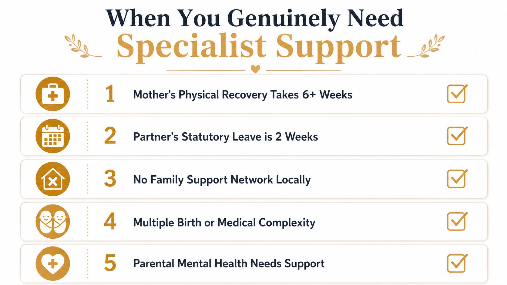 Newborn Care Specialist Agency in the US: A Guide for HNW and Celebrity Families | Superstar Nannies A list of five reasons why parents might need professional newborn care specialist support after birth.